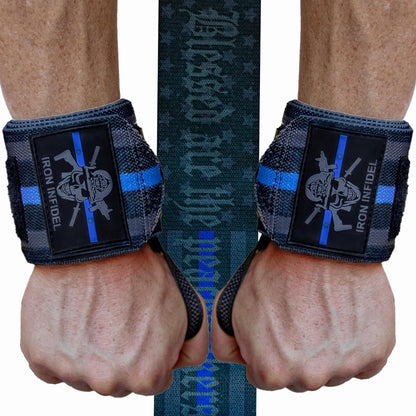 Weightlifting Wrist Wraps - 24" Extra Stiff Heavy Duty, Wrist Support for Gym Workouts, Crossfit, Weights, Powerlifting, Fitness, Exercise, Olympic Lifts, Bench Press